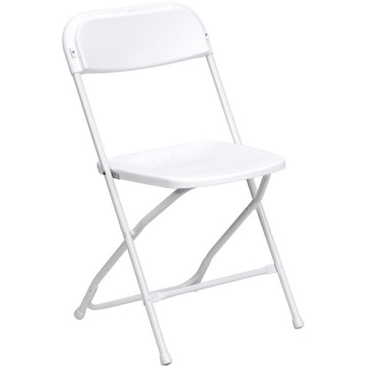 Folding Chair - White